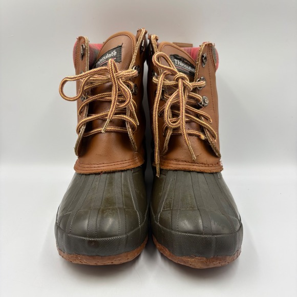 Rod &‎ Gun Duck Boots Mens Brown Green Thinsulate Plaid VTG Insulated Rain Snow main image 15